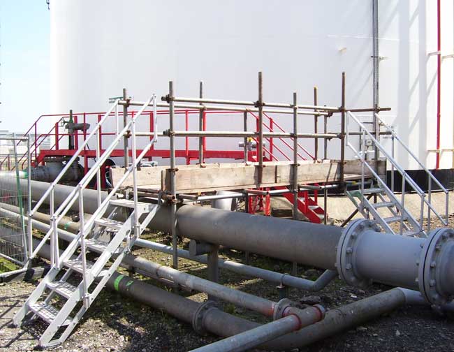 Chemical plant access